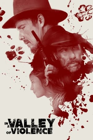 In a Valley of Violence 2016 Hindi Dual Audio 480p BluRay 380MB HD Poster Download - Filmy4waps