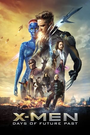 X-Men Days of Future Past (2014) Hindi Dual Audio 480p BluRay 500MB HD Poster Download - Filmy4waps